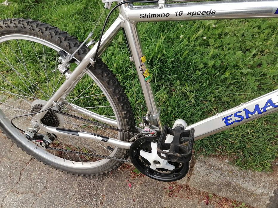 bicicleta btt shimano usada em bom estado