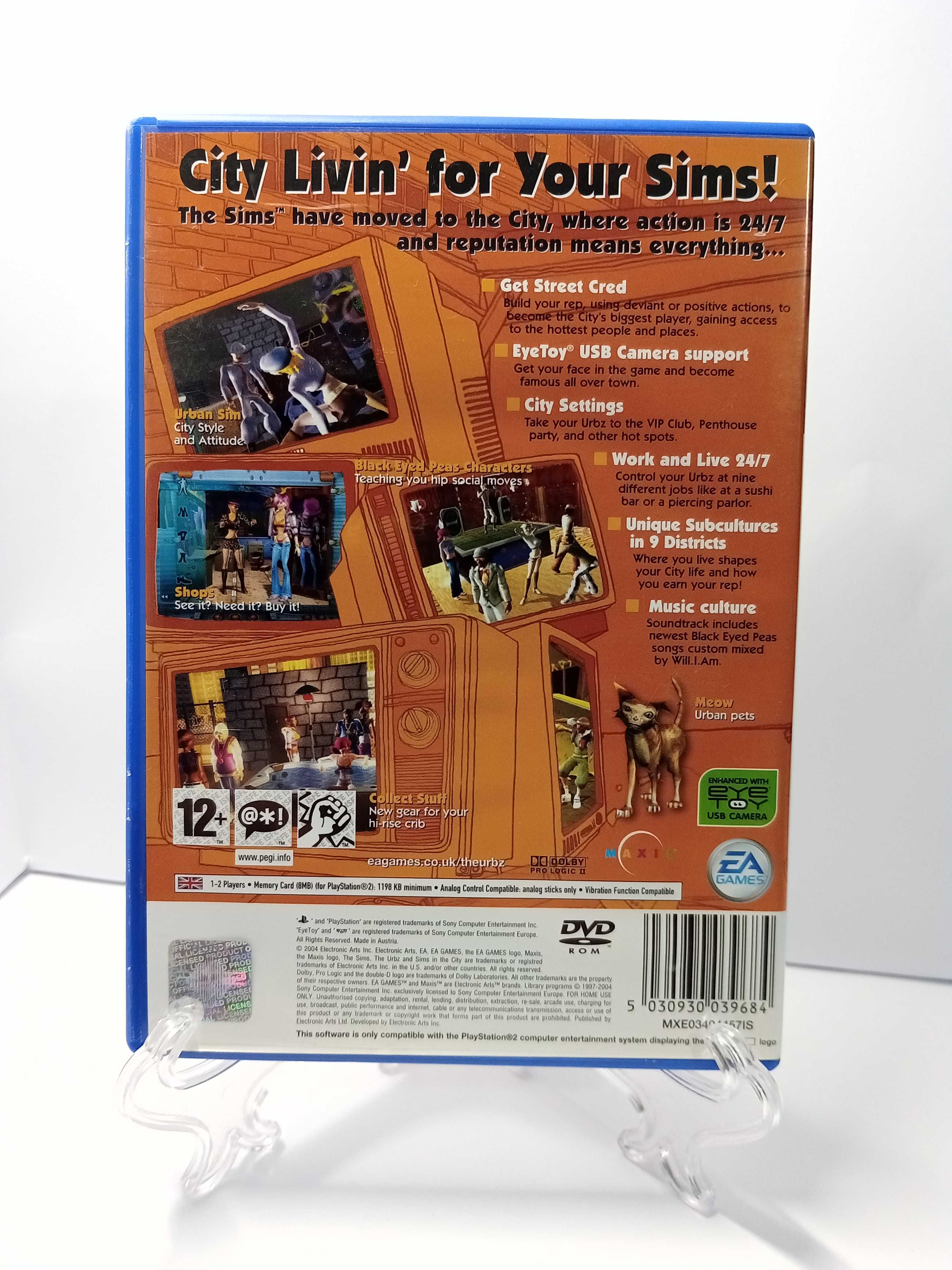 Jogo PlayStation 2 The Urbz Sims in the City