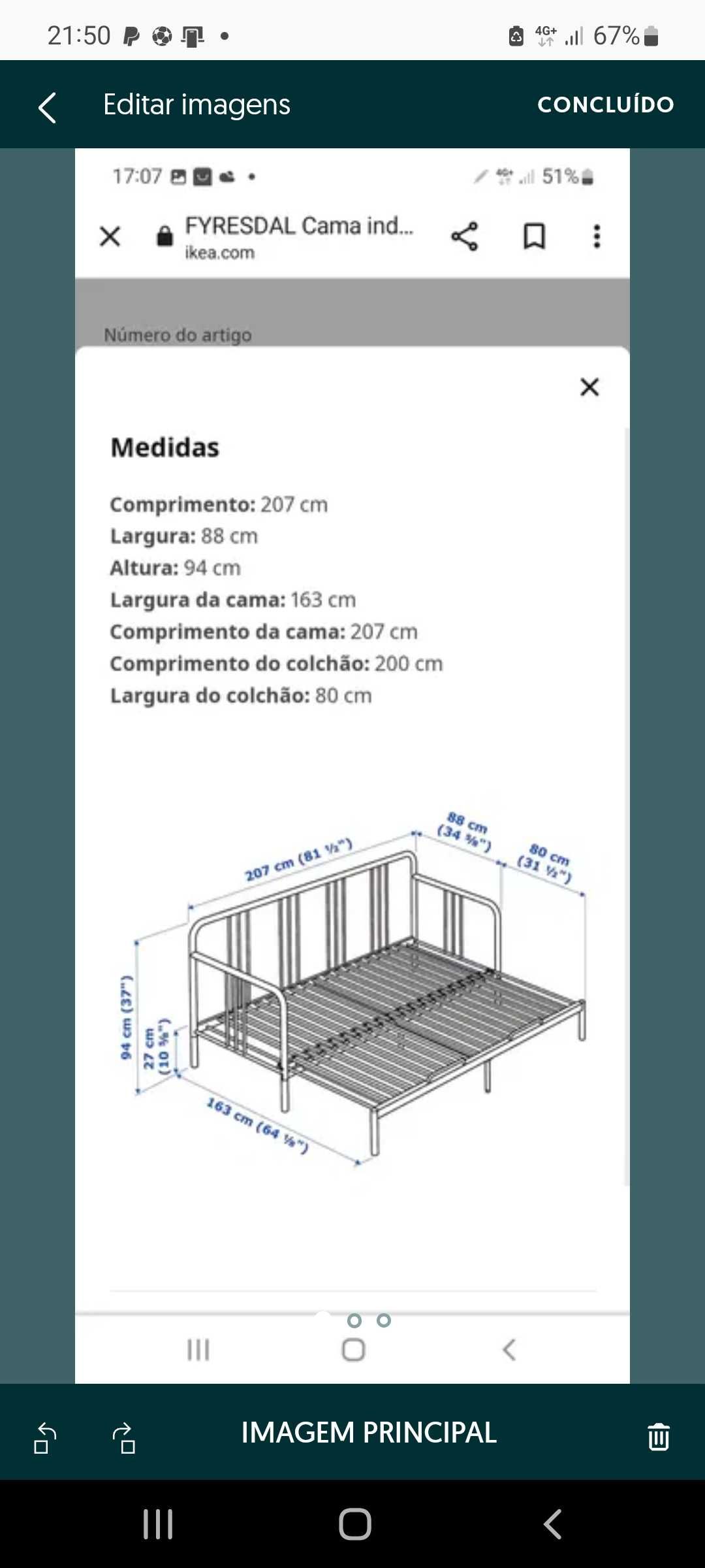 Sofa cama em bom estado!