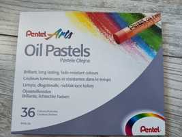 Pastele olejne Pentel zestaw 36szt