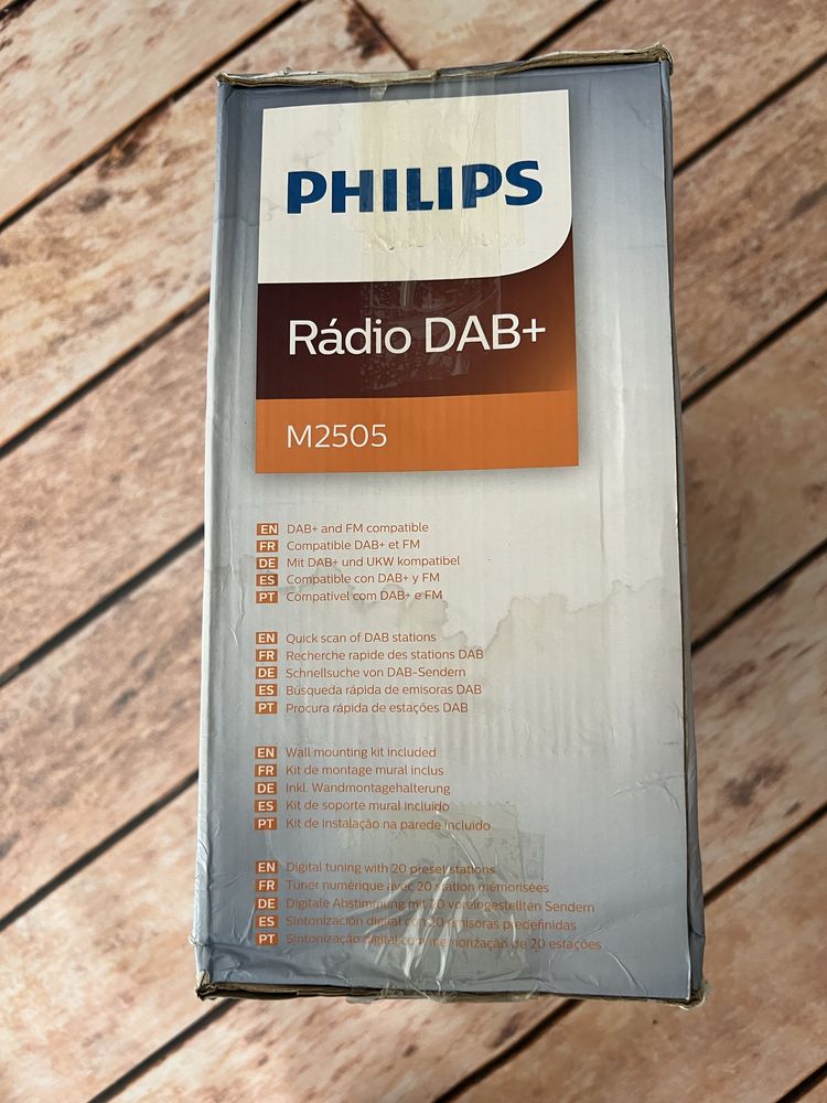 Philips DAB+Radio M2505/10 Digital Radio Dab+/ukw