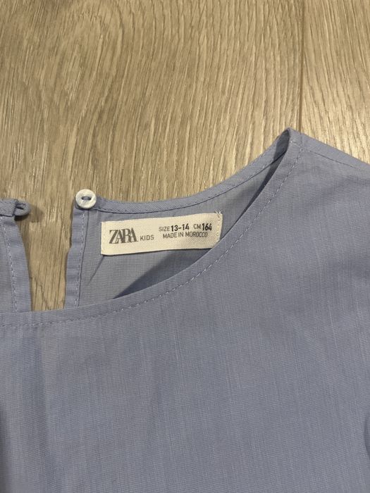 niebieska sukienka dla dziewczynki