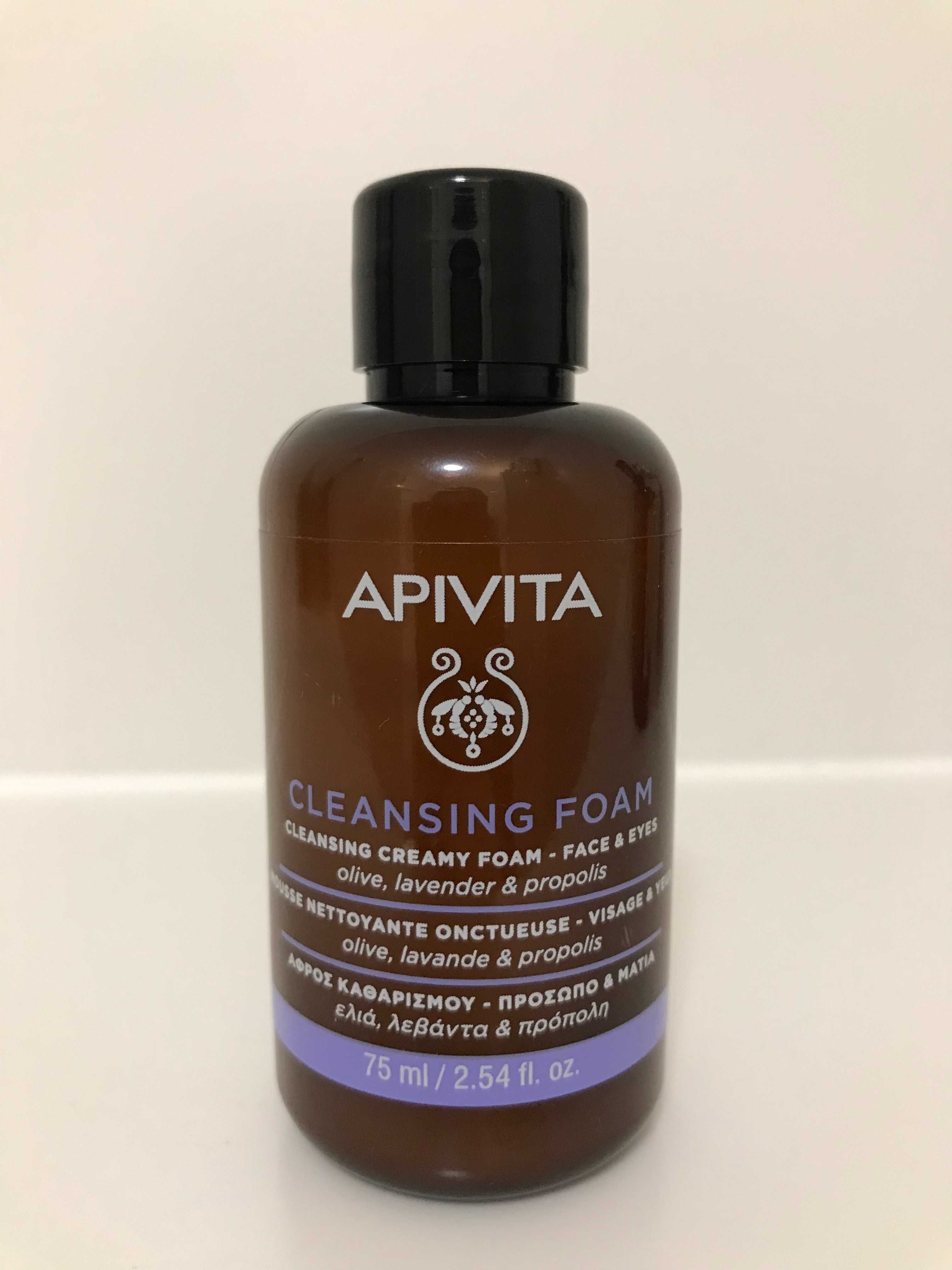 Apivita Cleansing Foam - pianka oczyszczająca do twarzy (75 ml)