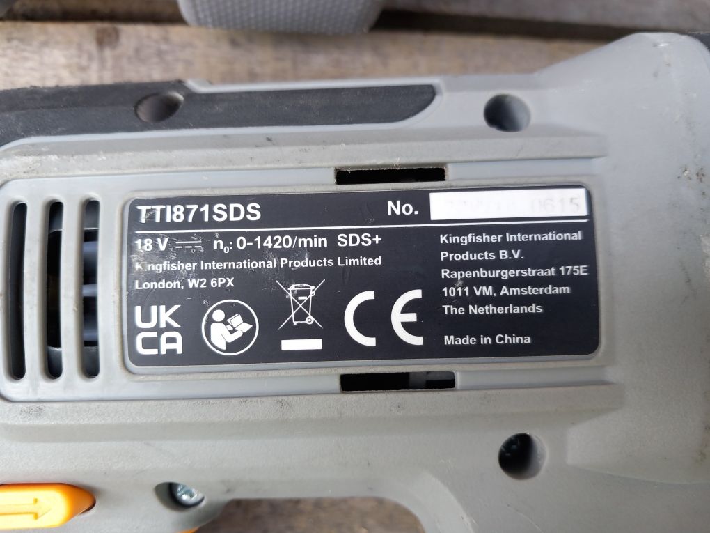 Młotowiertarka akumulatorowa Titan TTI871SDS SDS Plus 18V 5.0Ah