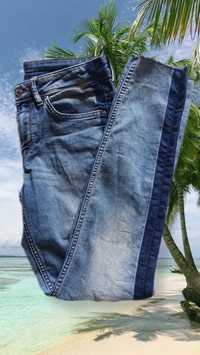 H&M spodnie jeansowe damskie lampasy M 38