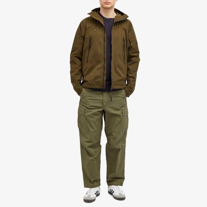 C.P. Company Men's Pro-Tek Hooded Jacket in Ivy Green