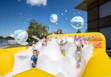 Festa da espuma - insuflável