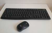 Klawiatura Logitech MK 270 + myszka (niekompletna)