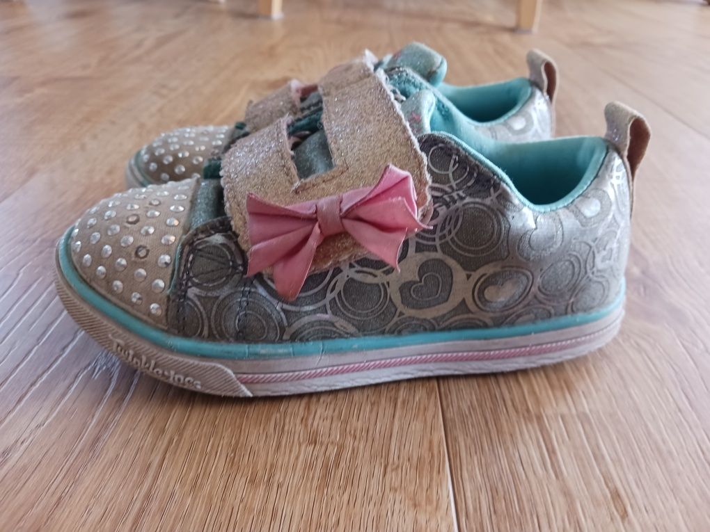 Sprzedam Buty Skechers Twinkle toes świecące cekiny rozmiar 26