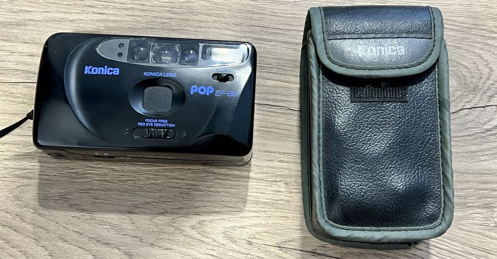 Konica  POP EF 88 фотоаппарат пленочный