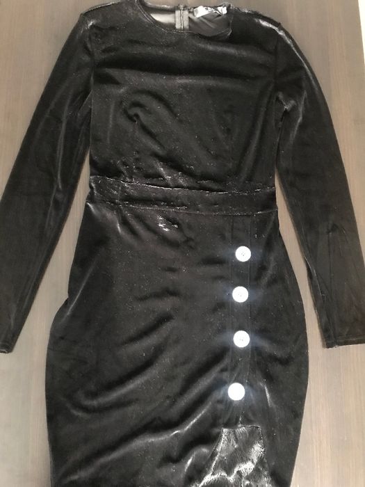 Sukienka - czarna ołówkowa - CBR - M