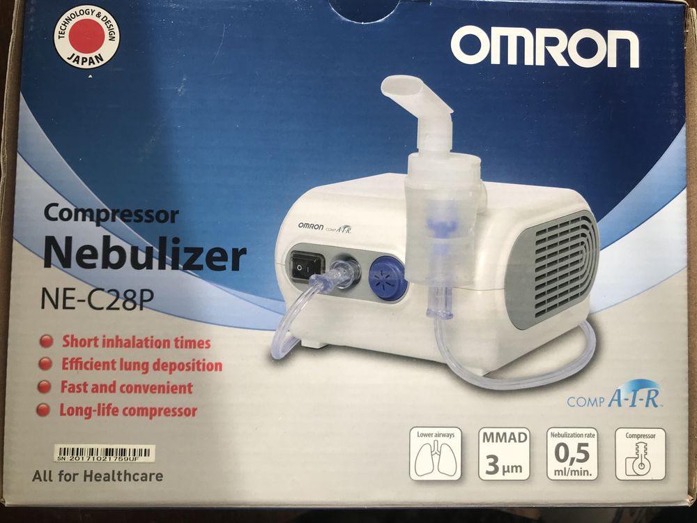 Інгалятор компресорний omron ne-c28p