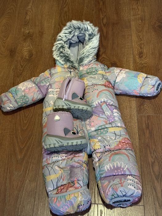 Зимний комбинезон, куртка, человечек