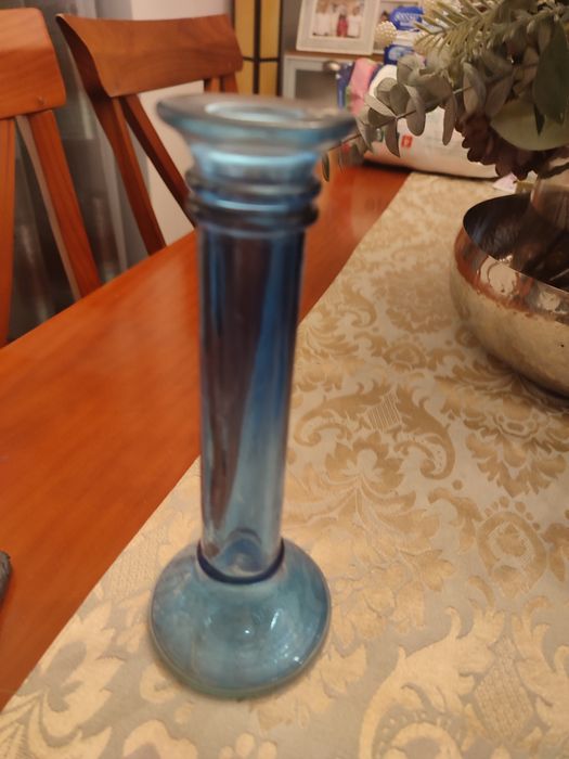 Conjunto de jarra e castiçal