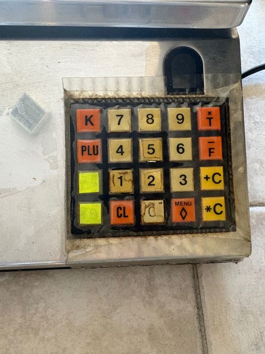 Balança comercial para supermercado ou mercearia