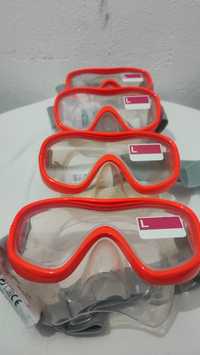 Óculos de mergulho tamanho L