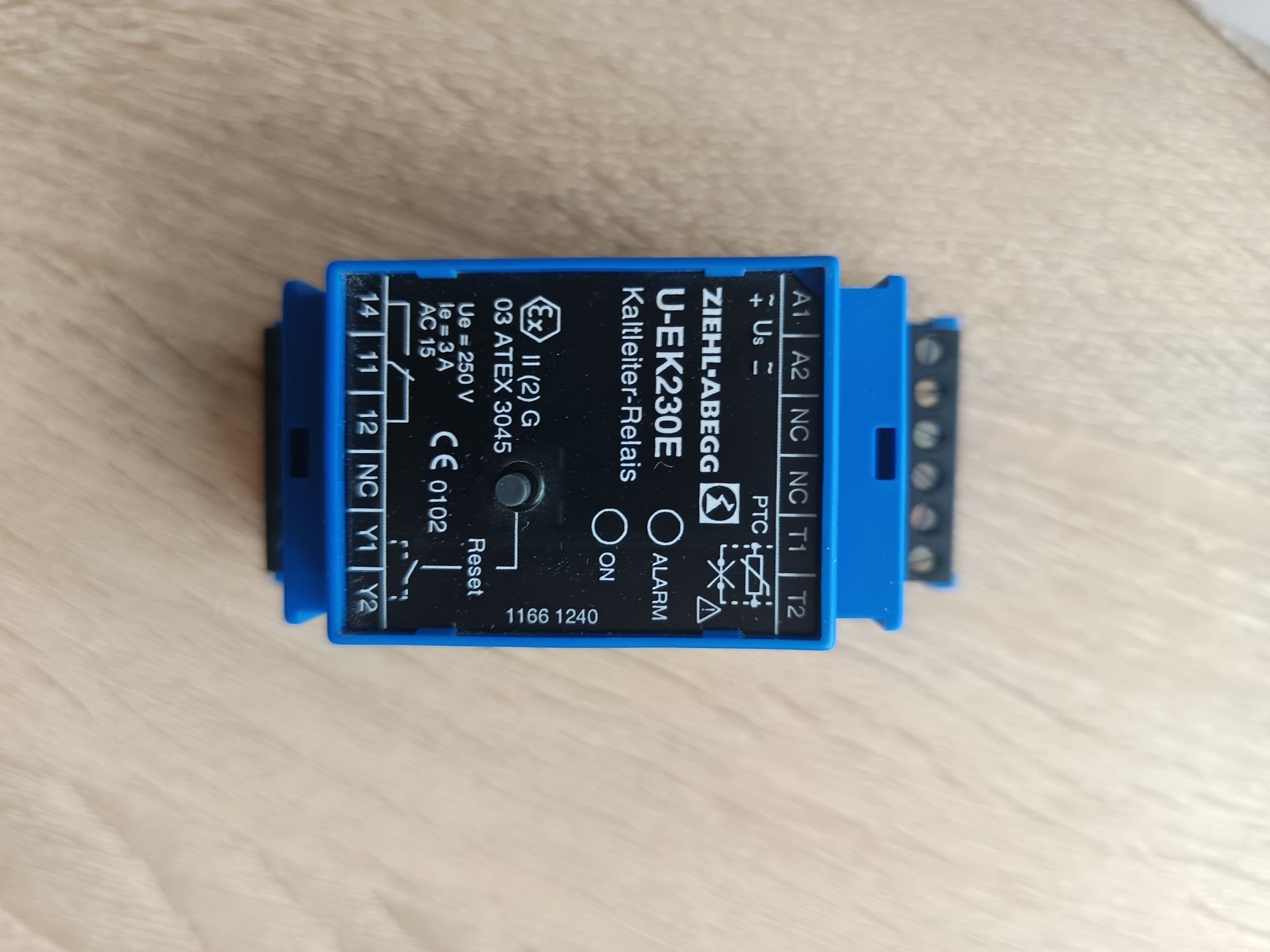 U-EK230E wyłącznik ochrony termicznej EK, nowy.