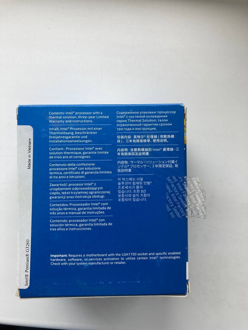 Intel Pentium G3260