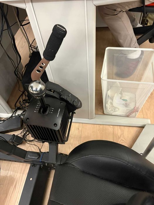 Kit simulador carros next level + fanatec