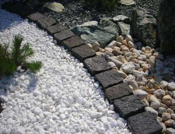 Kostka Granitowa Grysy  Kamień Murowy Łupek