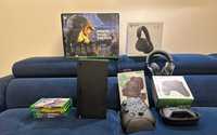 Xbox Series X- 2 PADY + ŁADOWARKA + GRY + PAD ELITE 2 + Słuchawki XBOX