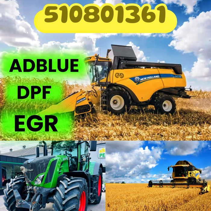 Programowanie Naprawa ADBLUE EGR DPF Claas Fendt John D New Holland