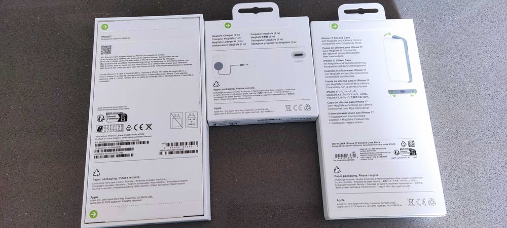 Iphone 17, 256GB com Capa e Magsafe