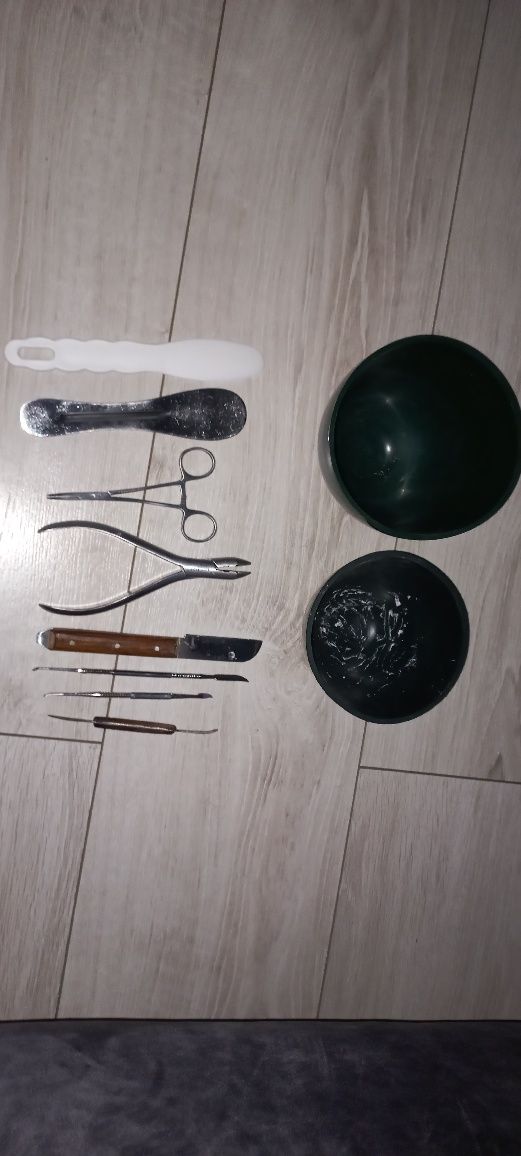 Zestaw narzędzi dla studentów technik dentystycznych
