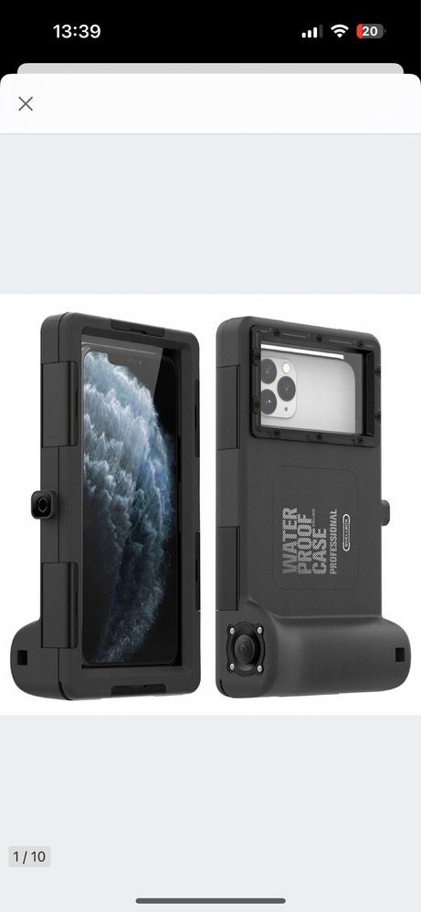 Etui wodoodporne na telefon wodoszczelne do nurkowania