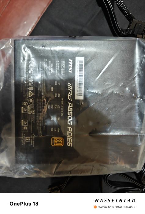 Zasilacz MSI mpg a850g pcie5 80plus gold o mocy 850W