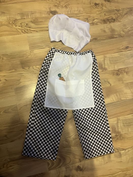 Strój, przebranie kucharz