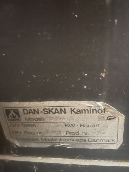 Piec, kominek Dan-Skan