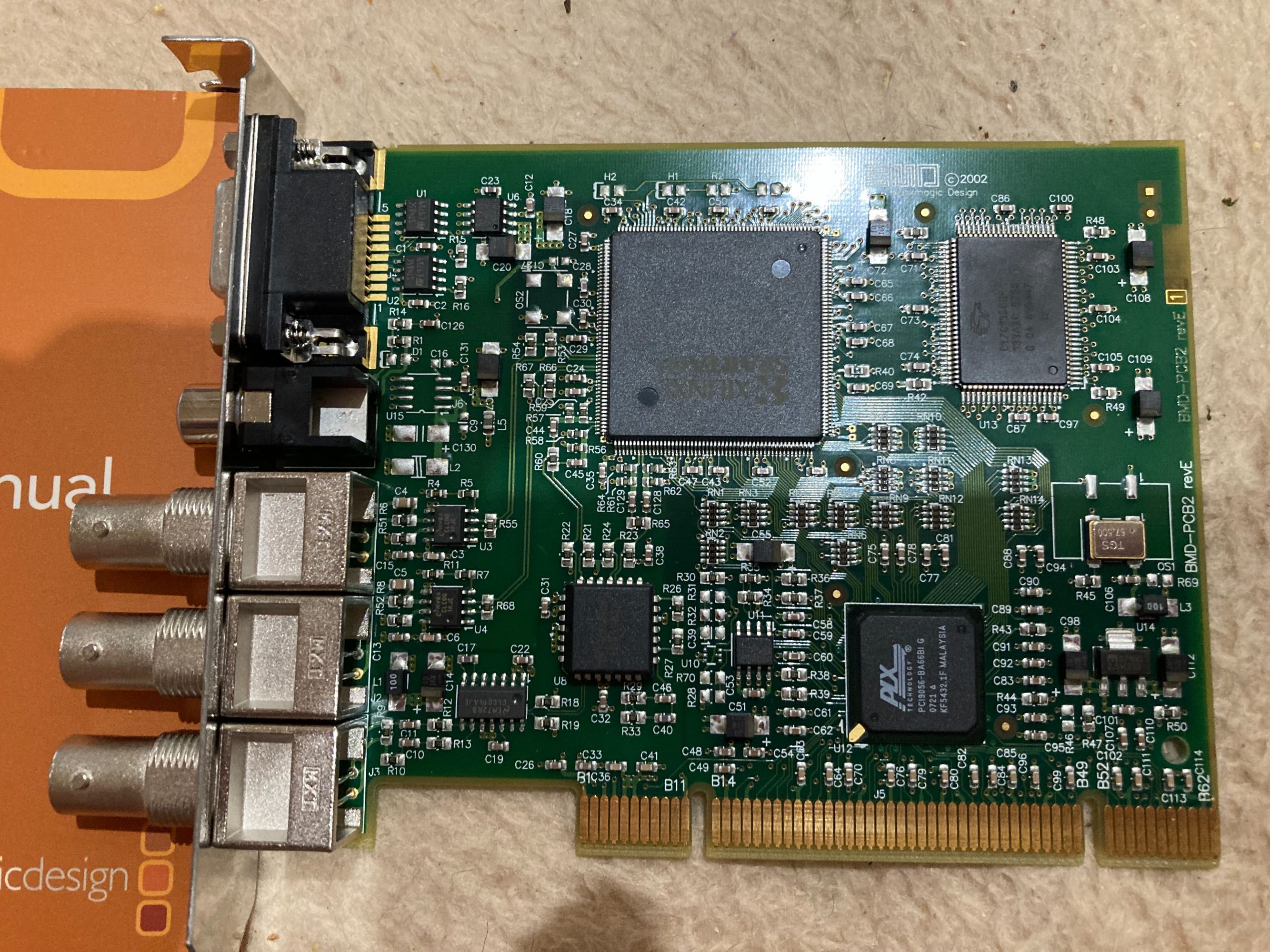 Плата видеозахвата Blaсkmagic  Deсklink  10bit SDI SDCapture PCI Card