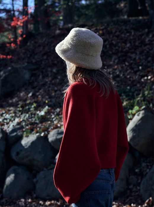 Панама Zara плюшевая