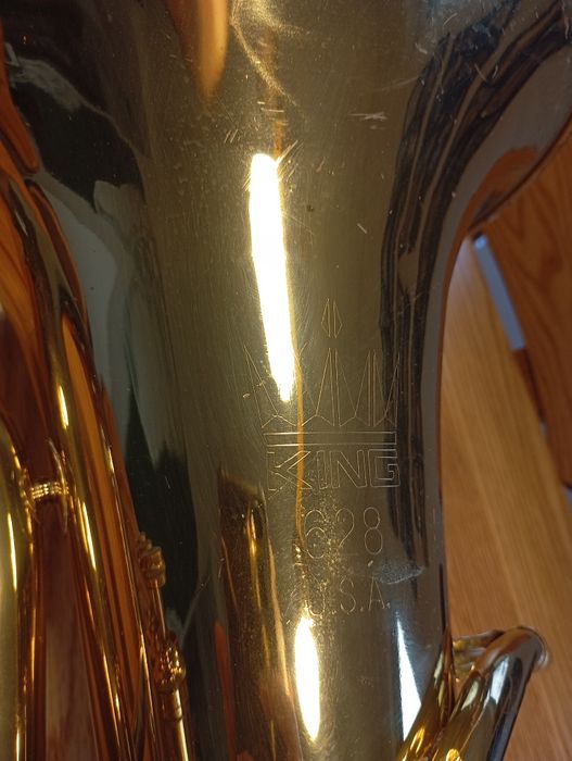 King 628 Eufonium Euphonium Bb Baryton Baritone