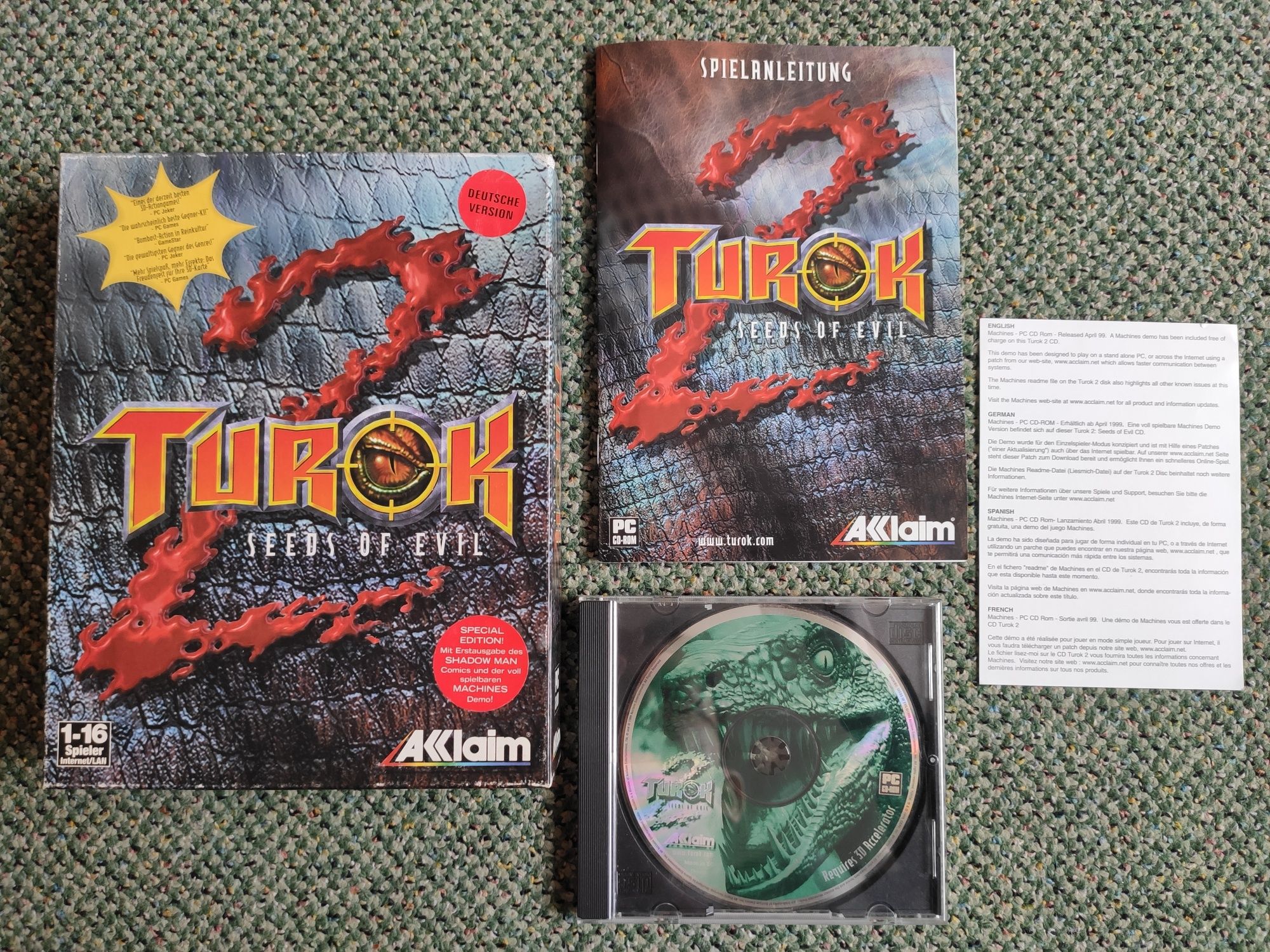 Turok 2 Seeds of Evil PC big box