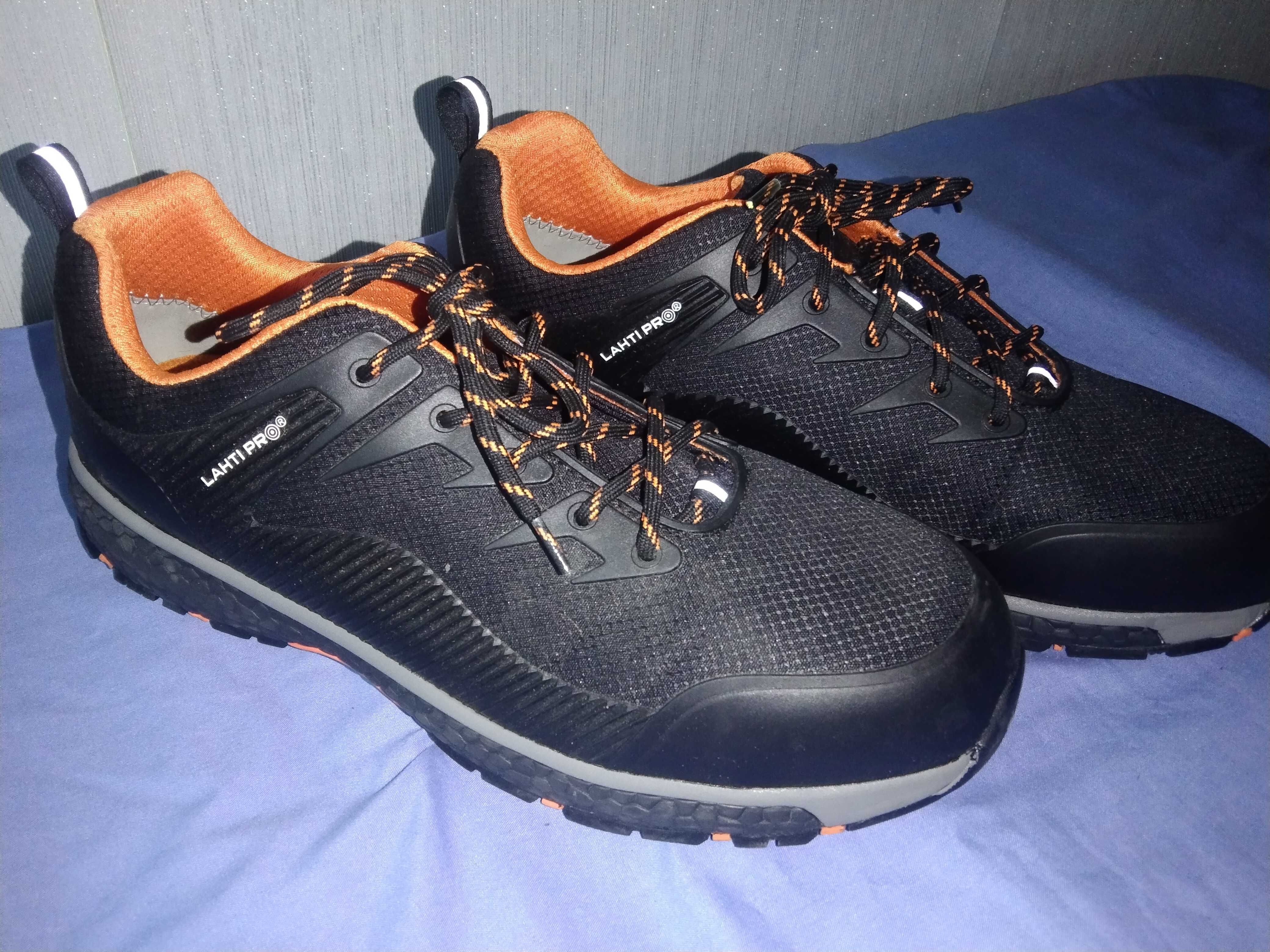 Buty robocze LAHTI PRO r.46 z metalową osłoną
