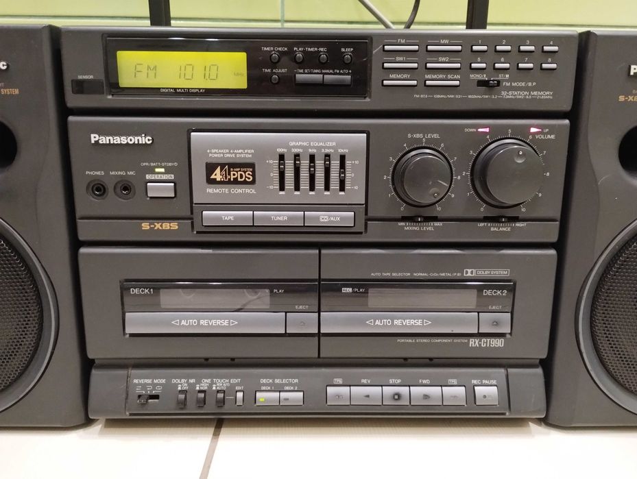 Магнитола Panasonic RX-СT 990 ( есть вход AUX ) Сингапур Панасоник