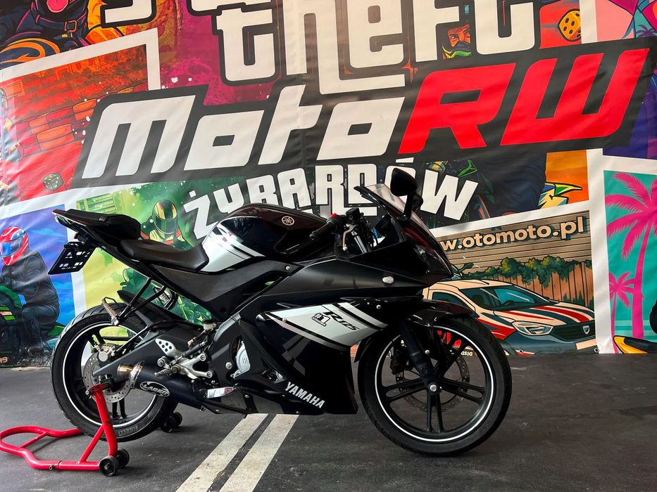 Yamaha YZF R125 Oryginał Wydech FILM Transport MotoRW