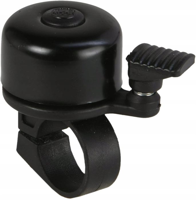 dzwonek mechaniczny fischer metalowy mały dzwonek rowerowy 22 mm