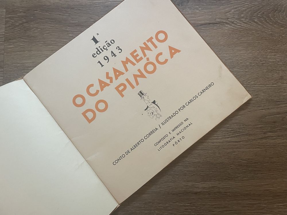 Livro O casamento do Pinóca