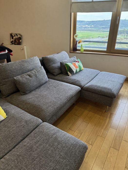 Sofá com 2 chaise longue Soderhamn IKEA