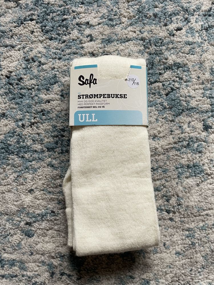 Nowe rajstopy wełniane safa 110/116
