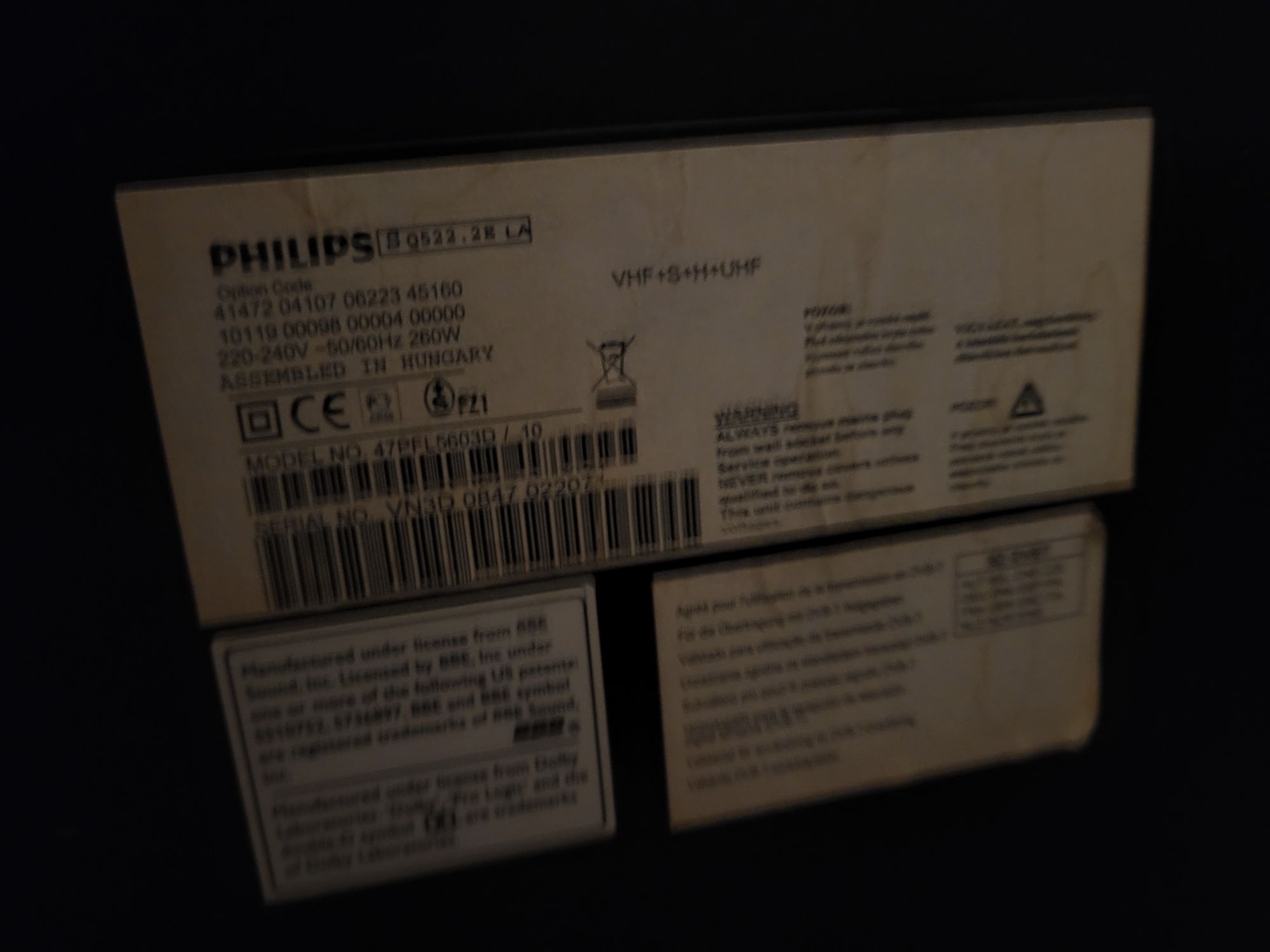 Telewizor Philips Sq522,2E LA