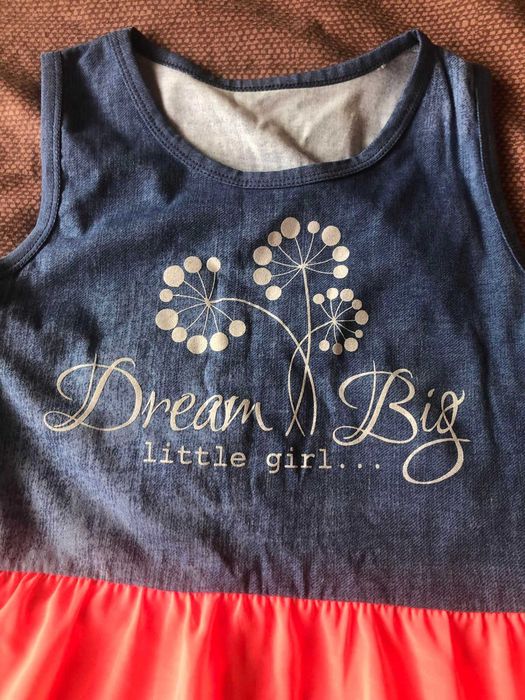 Sukienka ''Dream Big  '' wiek 14 LAT
