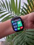 Smartwatch czarny pasek