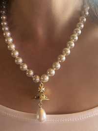 Люкс ожерелье Вивьен Вествуд Vivienne Westwood колье бусы планета