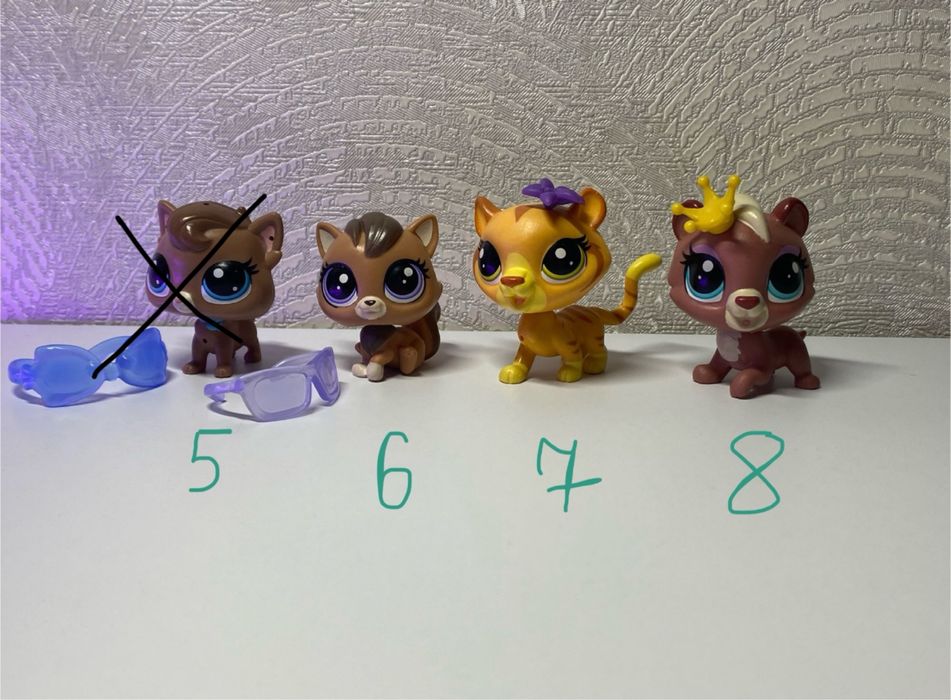 Фігурки Littlest Pet Shop LPS