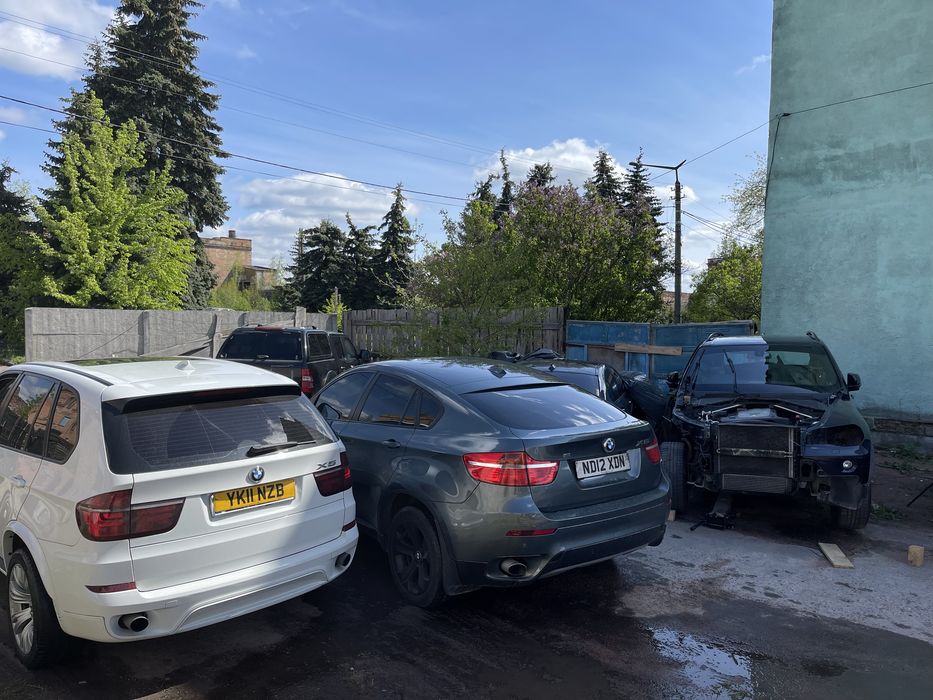 Разборка BMW X6 E71 n54  BMW G30 530xd  капот двері крило