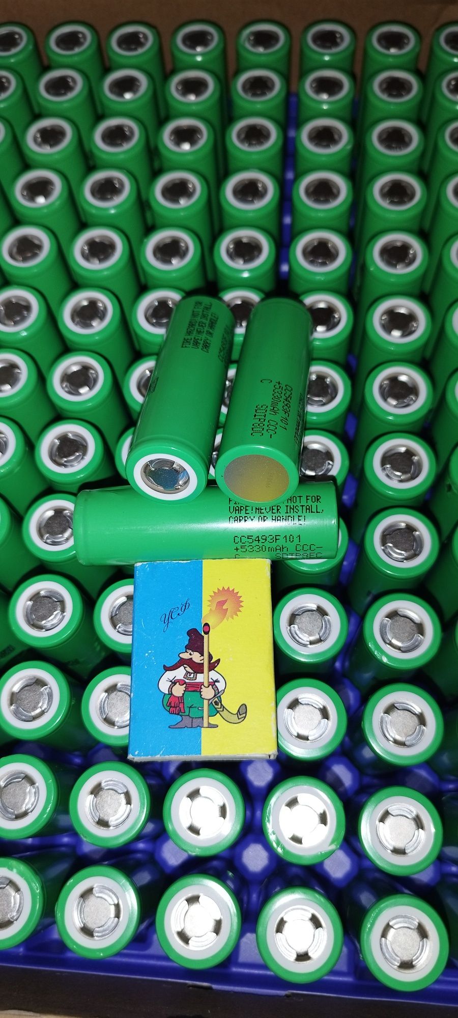 Акумулятори високоємнісні 21700 Samsung 58E 5330mAh (5500+mAh) 10,7A
